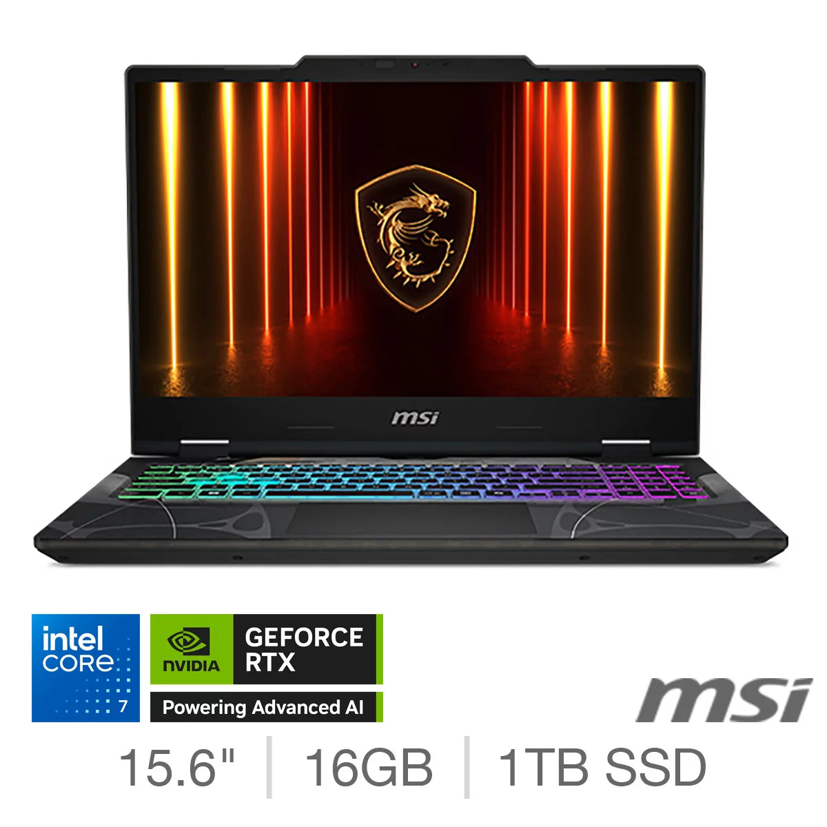 MSI Cyborg 15 B2RW 15.6" Gaming Laptop | Intel Core 7 240H | 16GB RAM | 1TB SSD | RTX 5060
