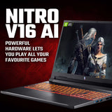 Acer Nitro V16 AI 16" Gaming Laptop | AMD Ryzen 7 260 | 16GB RAM | 512GB SSD | RTX 5060 | Windows 11