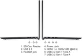 Dell Inspiron 15 laptop — Intel Core i3-1315U, 16GB RAM, 512GB SSD, 15.6-inch Full HD