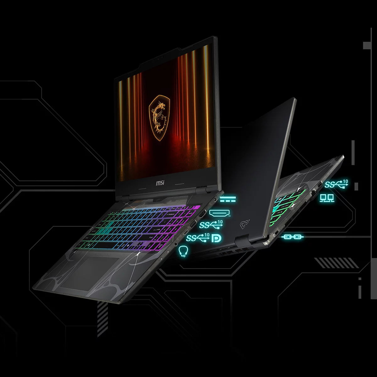 MSI Cyborg 15 B2RW 15.6" Gaming Laptop | Intel Core 7 240H | 16GB RAM | 1TB SSD | RTX 5060