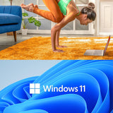 Gaming PC with Intel Core i5 3.90 GHz | 16GB DDR3 | 1TB + 256GB SSD | NVIDIA GT 1030 Graphics | RGB | WiFi 600 and Bluetooth 5 | Windows 11 Pro | Multimedia Computer