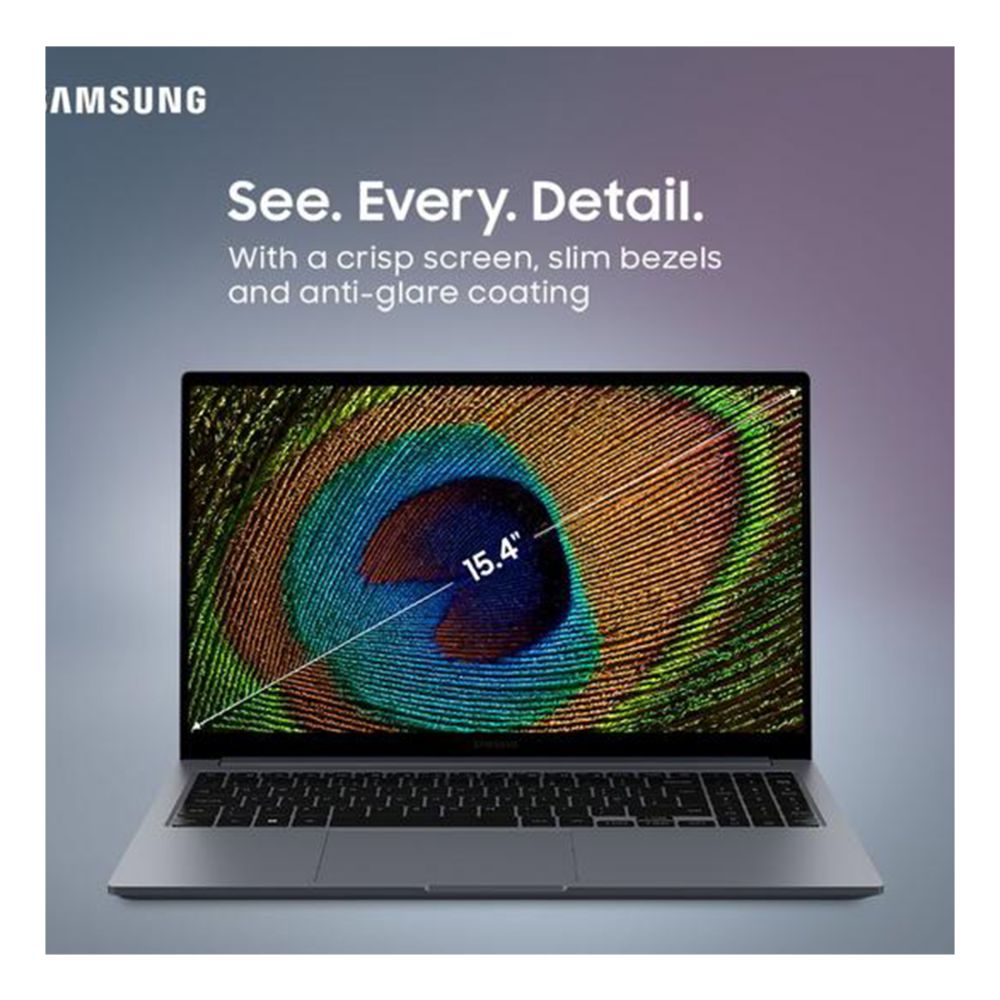 Samsung Galaxy Book4 15.6-inch laptop — Intel Core i7-1355U, 16GB RAM, 512GB SSD