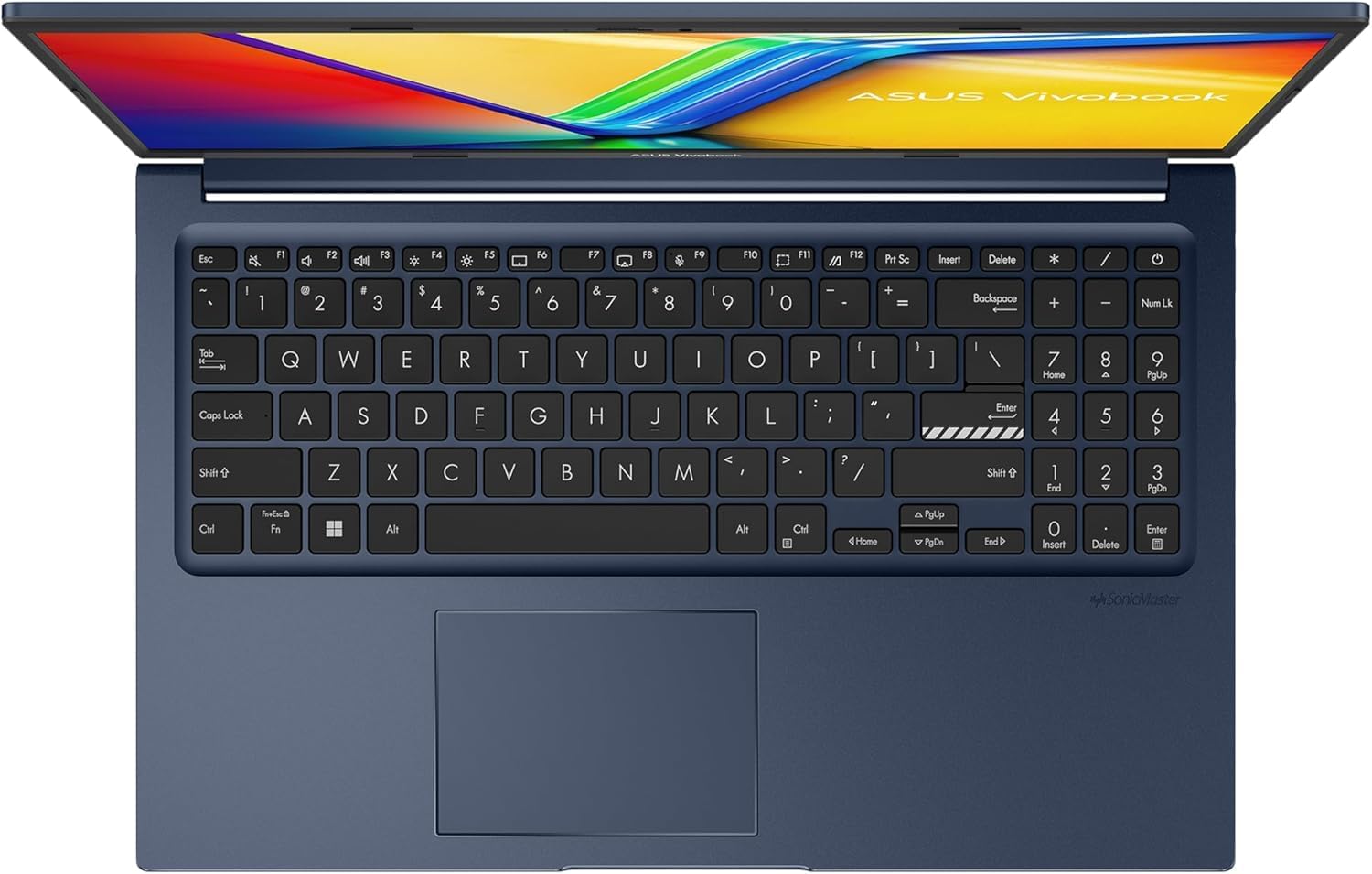 ASUS 15.6-inch laptop — Intel Core i3-1215U, 8GB RAM, 256GB SSD, Windows 11 Pro