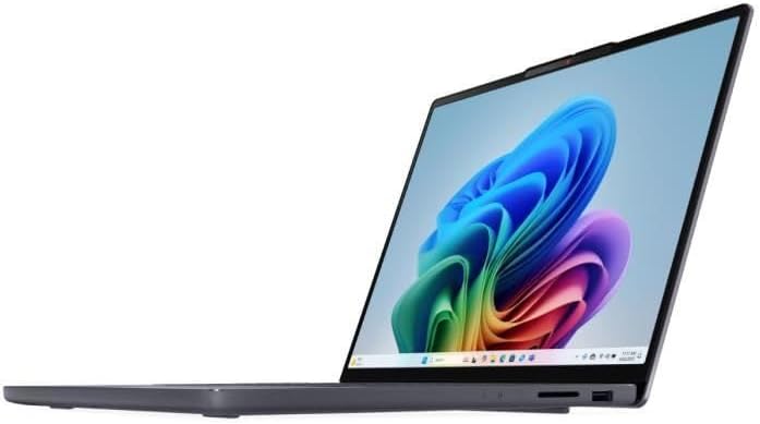 Lenovo IdeaPad Slim 3 Copilot+ PC laptop — Snapdragon X, 16GB RAM, 512GB SSD, 15.3-inch