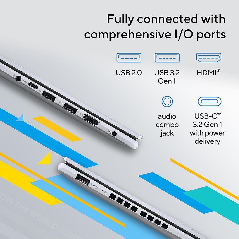 ASUS Vivobook 16 X1605VA laptop — Intel Core 5-120U, 16GB RAM, 512GB SSD, 16-inch WUXGA