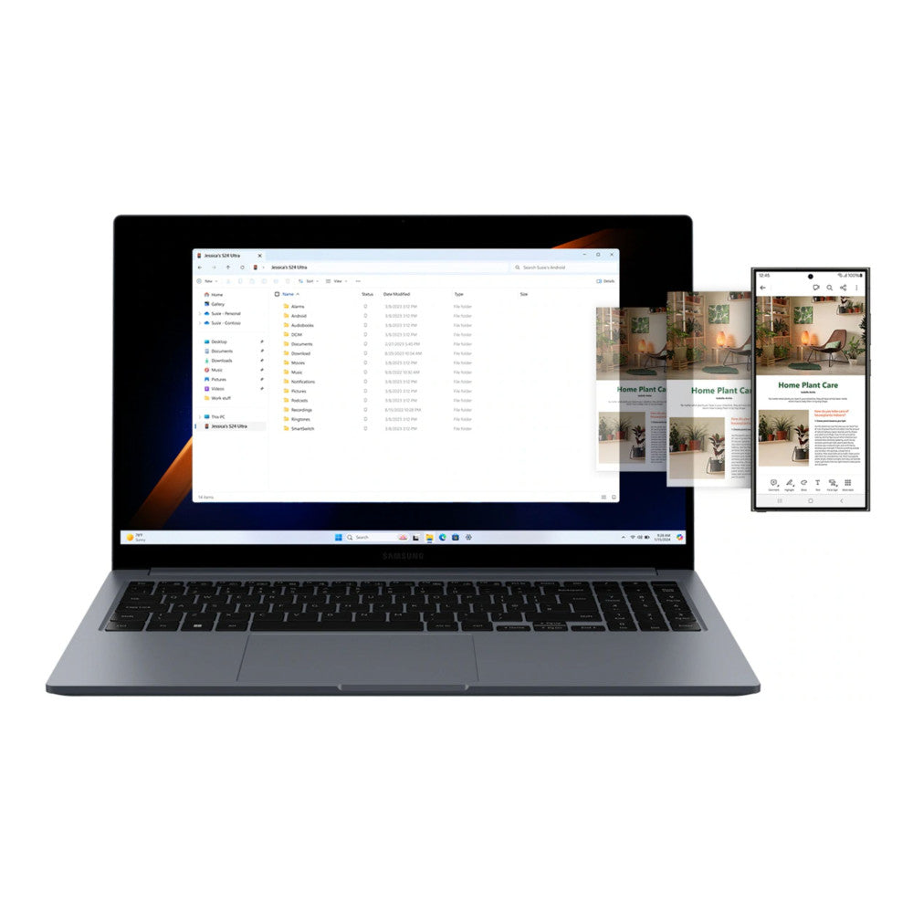 Samsung Galaxy Book4 15.6-inch laptop — Intel Core i7-1355U, 16GB RAM, 512GB SSD