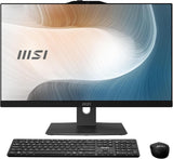 MSI computer monitor with keyboard and mouse on a white background